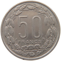 CENTRAL AFRICAN STATES 50 FRANCS 1963  #MA 065279 - Repubblica Centroafricana