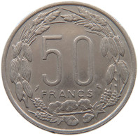 CENTRAL AFRICAN STATES 50 FRANCS 1963  #MA 065279 - Central African Republic