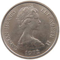 CAYMAN ISLANDS 10 CENTS 1972 ELIZABETH II. (1952-2022) #MA 099788 - Cayman Islands