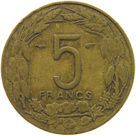 CAMEROON 5 FRANCS 1958  #MA 065288 - Camerún