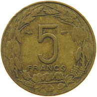 CAMEROON 5 FRANCS 1958  #MA 065288 - Camerun