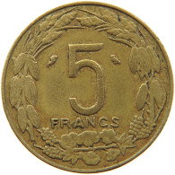 CAMEROON 5 FRANCS 1972  #MA 065267 - Cameroon