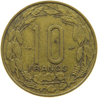 CAMEROON 10 FRANCS 1958  #MA 065285 - Camerun