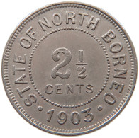 BRITISH NORTH BORNEO 2 1/2 CENTS 1903  #MA 068711 - Colonies