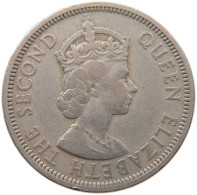 BRITISH CARIBBEAN TERRITORIES 50 CENTS 1955 ELIZABETH II. (1952-2022) #MA 067545 - Caribe Británica (Territorios Del)