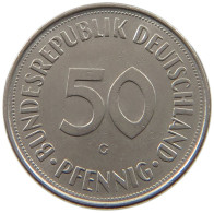 BRD 50 PFENNIG 1950 G REVERS PRÄGESWACHE R! #MA 014972 - 50 Pfennig