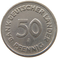 BRD 50 PFENNIG J 50PF. J.379 FEHLPRÄGUNG OHNE JAHRESZAHL !!! #MA 001474 - 50 Pfennig