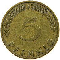 BRD 5 PFENNIG 1949 J  #MA 099022 - 5 Pfennig