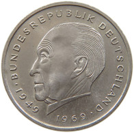 BRD 2 MARK 1969 J KONRAD ADENAUER #MA 105427 - 2 Marchi