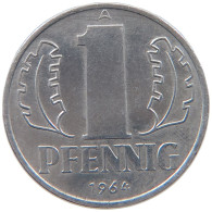 DDR PFENNIG 1964 A  #MA 098897 - 1 Pfennig