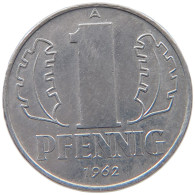 DDR PFENNIG 1962 A  #MA 098898 - 1 Pfennig