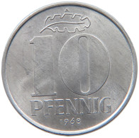 DDR 10 PFENNIG 1968  #MA 098863 - 10 Pfennig