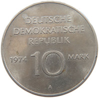 DDR 10 MARK 1974 25 JAHRE DDR ALLES MIT DEM VOLK #MA 099083 - 10 Marchi