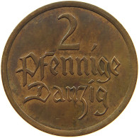 DANZIG 2 PFENNIG 1937  #MA 100581 - Andere & Zonder Classificatie