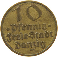 DANZIG 10 PFENNIG 1932  #MA 098918 - Sonstige & Ohne Zuordnung