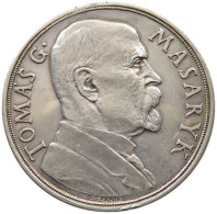 CZECHOSLOVAKIA SILBERMEDAILLE 1935 SILBERMEDAILLE 1935 AUF DEN 85. GEBURTSTAG DES PRÄSIDENTEN MASARYK #MA 009704 - Tchécoslovaquie