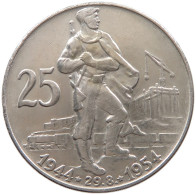 CZECHOSLOVAKIA 25 KORUN 1954  #MA 103752 - Tchécoslovaquie