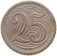 CZECHOSLOVAKIA 25 HALERU 1933  #MA 099799 - Tchécoslovaquie