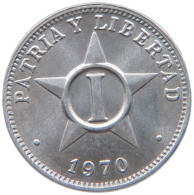 CUBA CENTAVO 1970  #MA 063097 - Cuba