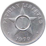 CUBA CENTAVO 1970  #MA 073246 - Kuba