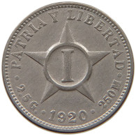 CUBA CENTAVO 1920  #MA 019048 - Cuba