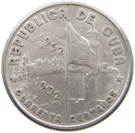 CUBA 40 CENTAVOS 1952  #MA 019051 - Cuba
