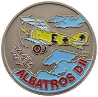 CUBA 1 PESO 1994 DOPPELDECKER ALBATROS DII #MA 014754 - Cuba