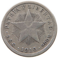 CUBA 10 CENTAVOS 1916  #MA 020744 - Kuba