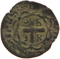 CRUSADER LESBOS MYTILENE CU DENIER 1396-1400 FRANCESCO II. GATTILUSIO (1384 - 1403). #MA 104165 - Other & Unclassified