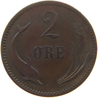 DENMARK 2 ÖRE 1889 CHRISTIAN IX. (1863-1906) #MA 066219 - Danemark