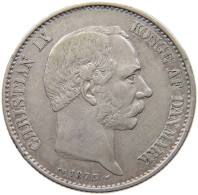 DENMARK 2 KRONER 1875 CHRISTIAN IX. #MA 008360 - Danemark