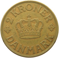 DENMARK 2 KRONER 1939 CHRISTIAN X. (1912-1947) #MA 099150 - Danemark