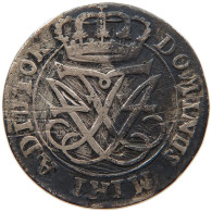 DENMARK 12 SLILLING 1721 CW FREDERIK IV. 1699-1730. #MA 065480 - Danemark