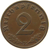 DRITTES REICH 2 PFENNIG 1940 E  #MA 100018 - 2 Reichspfennig