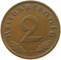 DRITTES REICH 2 PFENNIG 1939 F  #MA 100017 - 2 Reichspfennig