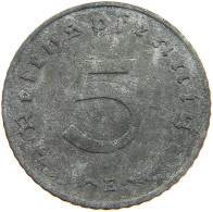 DRITTES REICH 5 REICHSPFENNIG 1940 E  #MA 102697 - 5 Reichspfennig