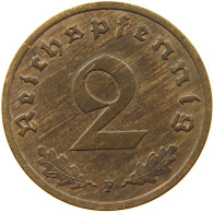 DRITTES REICH 2 PFENNIG 1937 F  #MA 100021 - 2 Reichspfennig