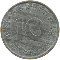 DRITTES REICH 10 PFENNIG 1943 B  #MA 102692 - 10 Reichspfennig