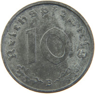 DRITTES REICH 10 PFENNIG 1943 B  #MA 102671 - 10 Reichspfennig