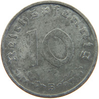 DRITTES REICH 10 PFENNIG 1943 B  #MA 102662 - 10 Reichspfennig