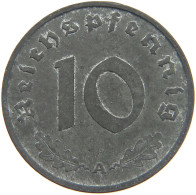 DRITTES REICH 10 PFENNIG 1943 A  #MA 021973 - 10 Reichspfennig