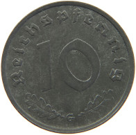 DRITTES REICH 10 PFENNIG 1940 G  #MA 102690 - 10 Reichspfennig