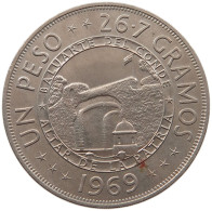 DOMINICAN REPUBLIC PESO 1969  #MA 063901 - Dominicaine