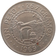 DOMINICAN REPUBLIC PESO 1969  #MA 063901 - Dominicana