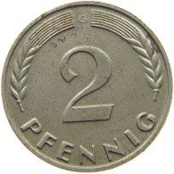 DEUTSCHLAND - BRD 2 PFENNIG 1970 G EISEN (MAGNETISCH) #MA 016790 - 2 Pfennig