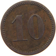 DEUTSCHES REICH 10 WERTH MARKE PFENNIG   #MA 104541 - Andere & Zonder Classificatie