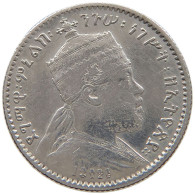 ETHIOPIA GHERSH 1895 MENELIK II. #MA 021198 - Ethiopië