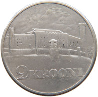 ESTONIA 2 KROONI 1930  #MA 068658 - Estonie