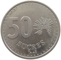 ECUADOR 50 SUCRES 1991  #MA 025436 - Equateur