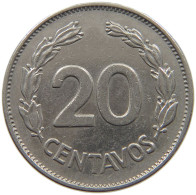 ECUADOR 20 CENTAVOS 1972  #MA 025439 - Ecuador